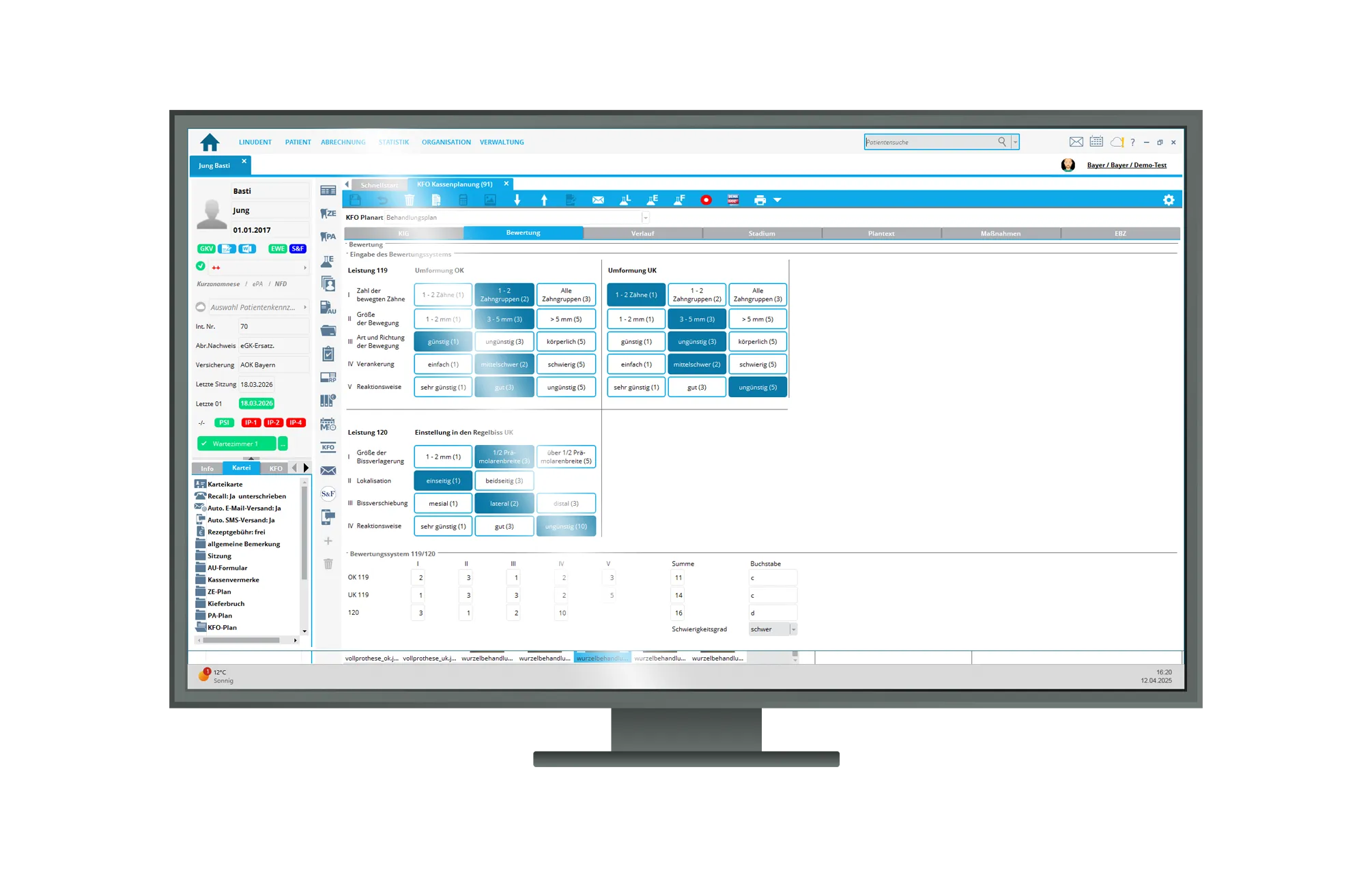 linudent-kfo-basissoftware